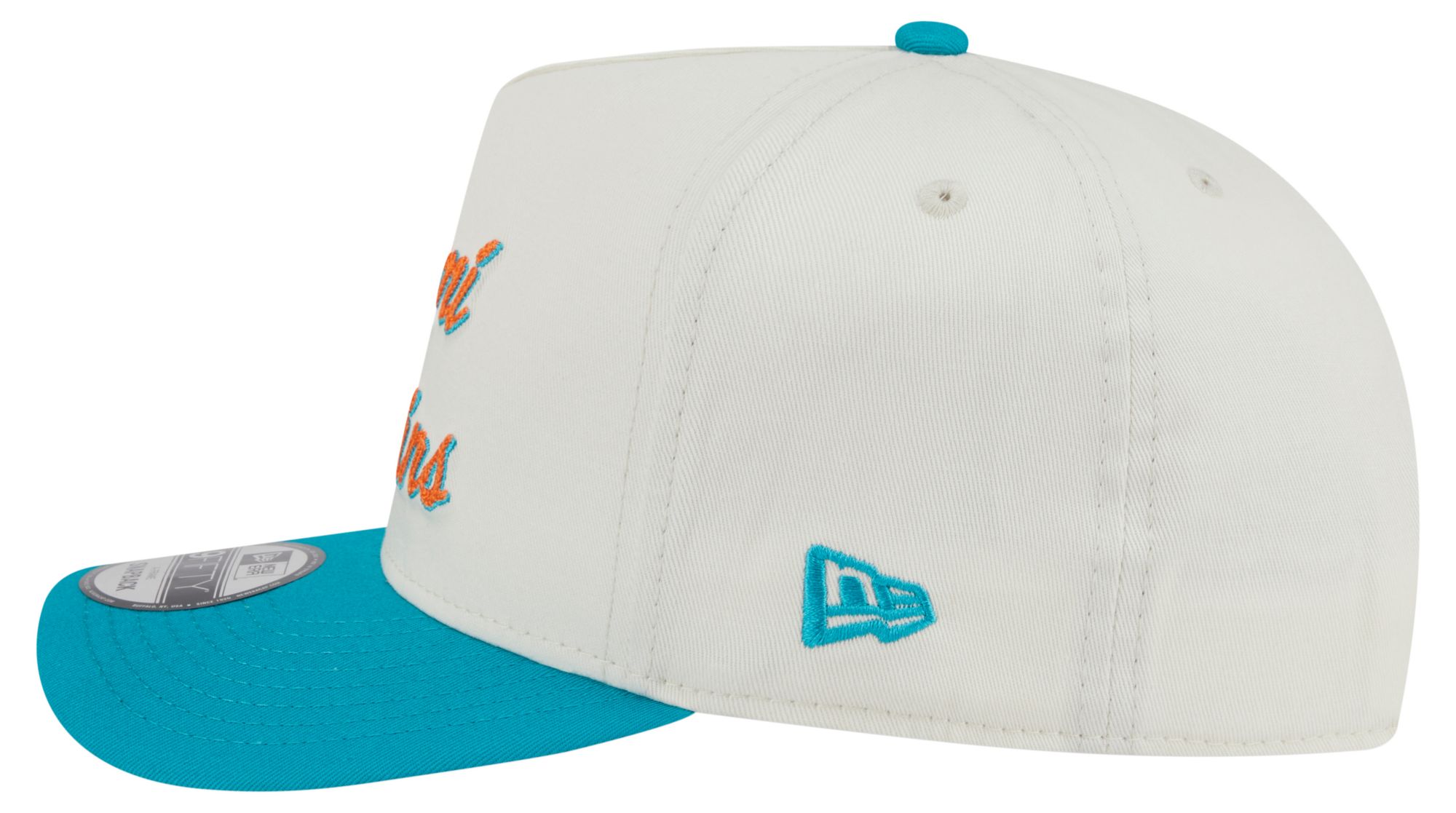 New Era Adult Miami Dolphins Chain Stitch Aqua 9fifty Adjustable Hat product image
