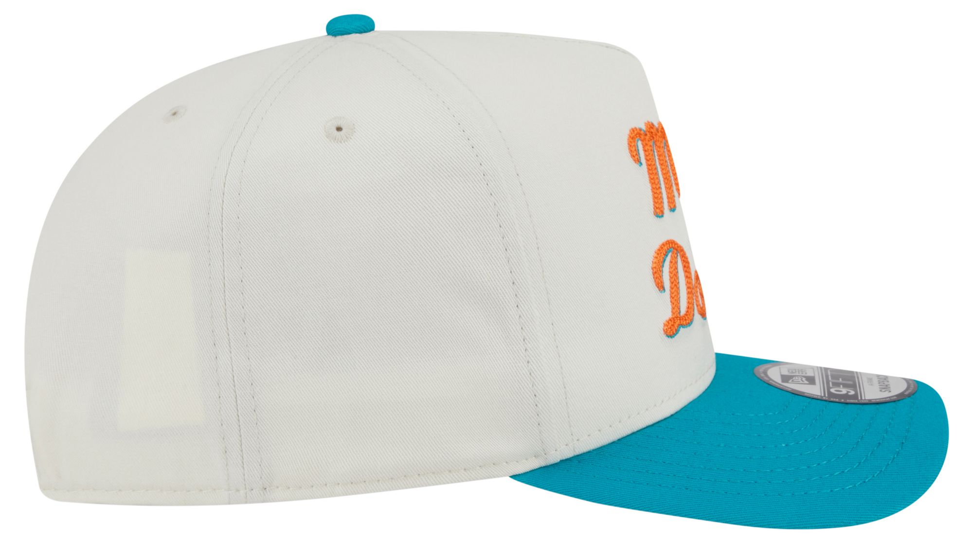 New Era Adult Miami Dolphins Chain Stitch Aqua 9fifty Adjustable Hat product image