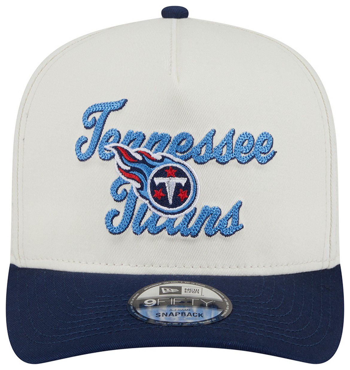 New Era Adult Tennessee Titans Chain Stitch Navy 9fifty Adjustable Hat product image