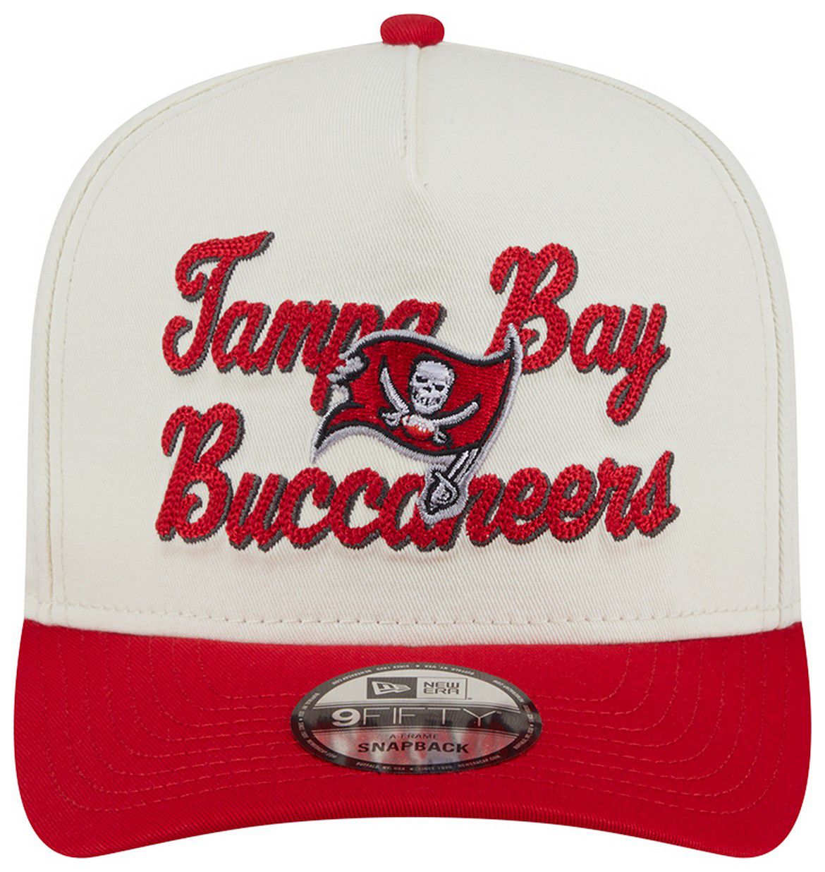New Era Adult Tampa Bay Buccaneers Chain Stitch Red 9fifty Adjustable Hat product image