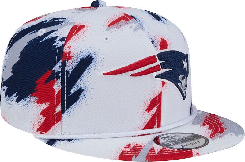 New Era Adult New England Patriots  Paint Navy 9fifty Adjustable Hat product image