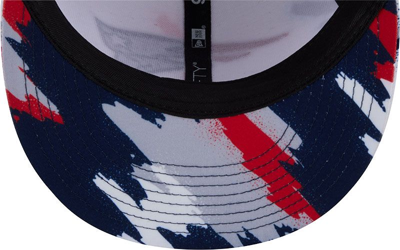 New Era Adult New England Patriots  Paint Navy 9fifty Adjustable Hat product image