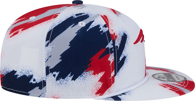 New Era Adult New England Patriots  Paint Navy 9fifty Adjustable Hat product image