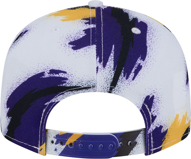 New Era Adult Minnesota Vikings  Paint Purple 9fifty Adjustable Hat product image