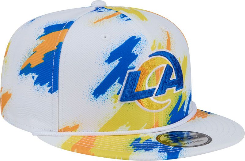 New Era Adult Los Angeles Rams  Paint Blue 9fifty Adjustable Hat product image
