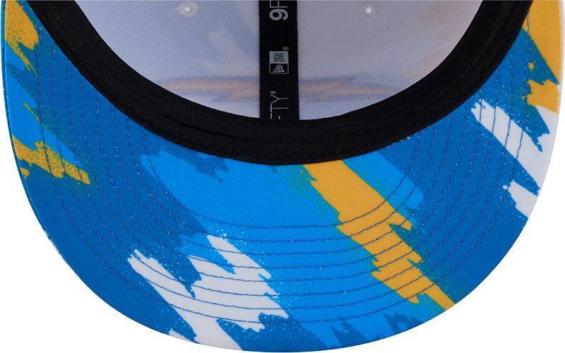 New Era Adult Los Angeles Chargers  Paint Blue 9fifty Adjustable Hat product image