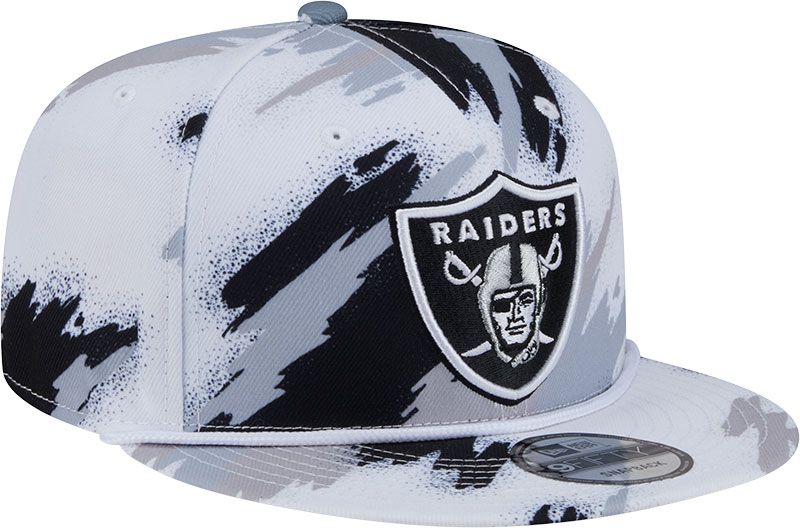 New Era Adult Las Vegas Raiders  Paint Black 9fifty Adjustable Hat product image