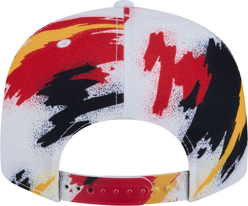 New Era Adult Kansas City Chiefs Paint Red 9fifty Adjustable Hat product image