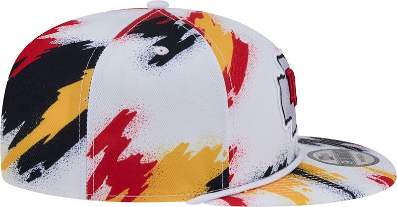 New Era Adult Kansas City Chiefs Paint Red 9fifty Adjustable Hat product image