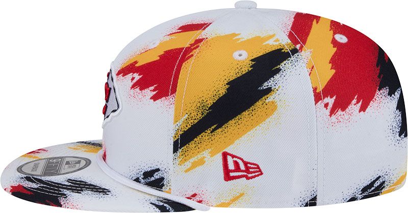 New Era Adult Kansas City Chiefs Paint Red 9fifty Adjustable Hat product image