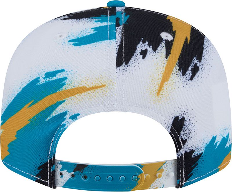 New Era Adult Jacksonville Jaguars Paint Teal 9fifty Adjustable Hat product image