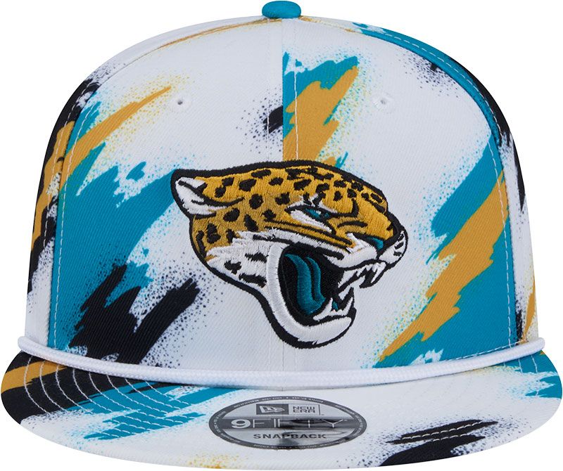 New Era Adult Jacksonville Jaguars Paint Teal 9fifty Adjustable Hat product image