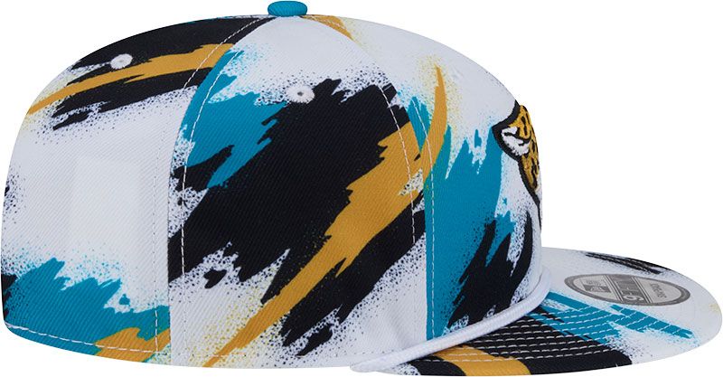 New Era Adult Jacksonville Jaguars Paint Teal 9fifty Adjustable Hat product image