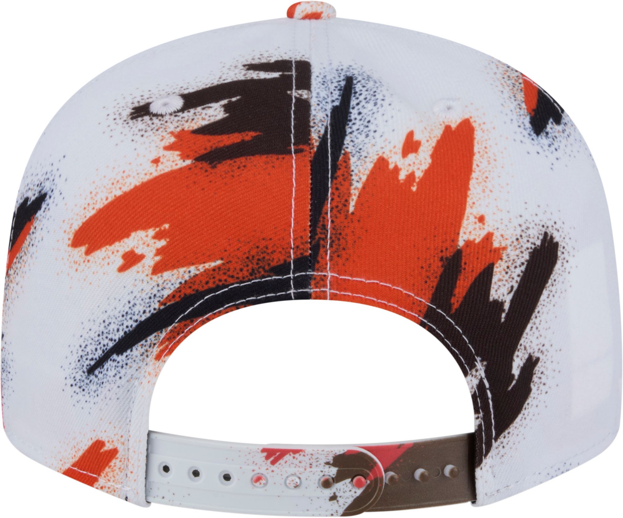 New Era Adult Cleveland Browns Paint Brown  9fifty Adjustable Hat product image