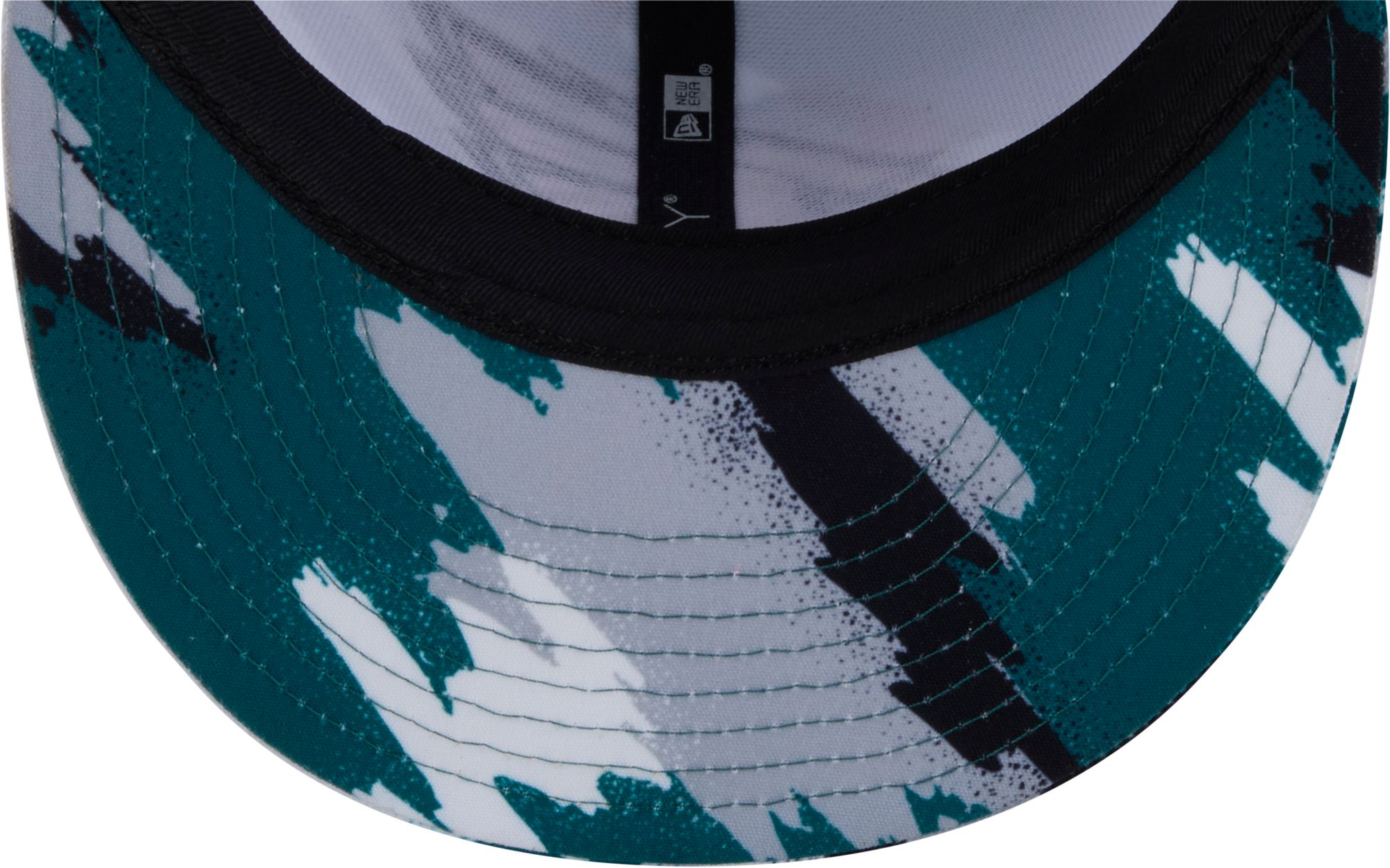 New Era Adult Philadelphia Eagles Paint Green  9fifty Adjustable Hat product image