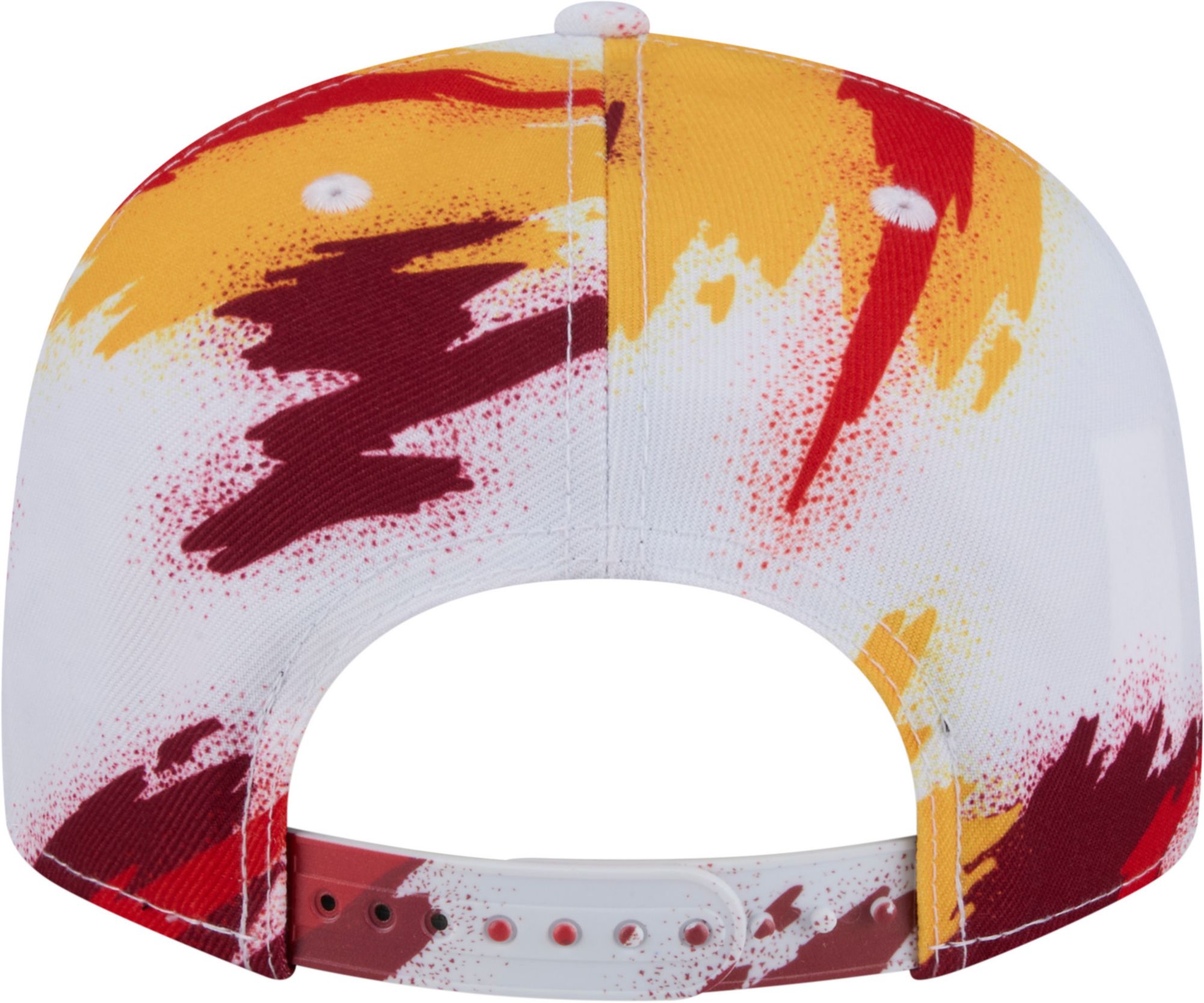 New Era Adult Washington Commanders Paint Maroon  9fifty Adjustable Hat product image