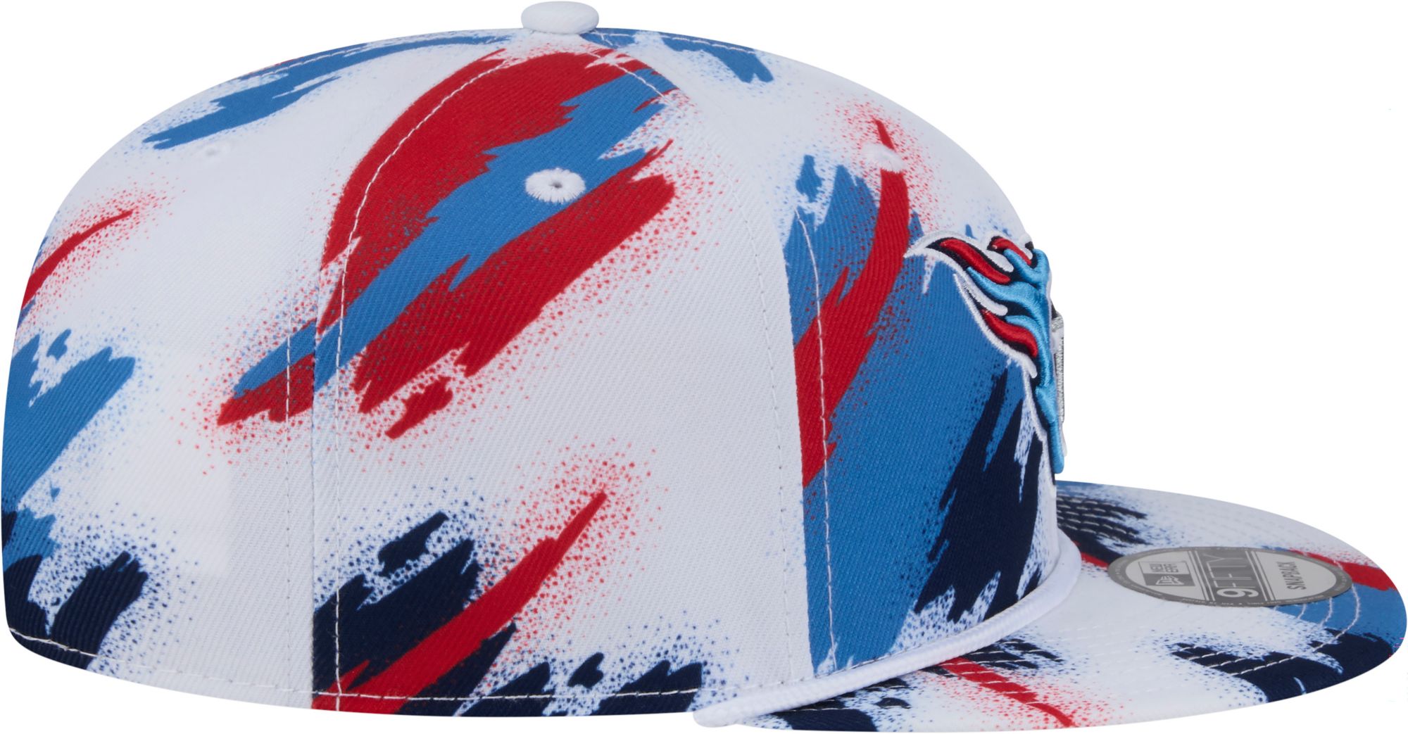 New Era Adult Tennessee Titans Paint Blue  9fifty Adjustable Hat product image