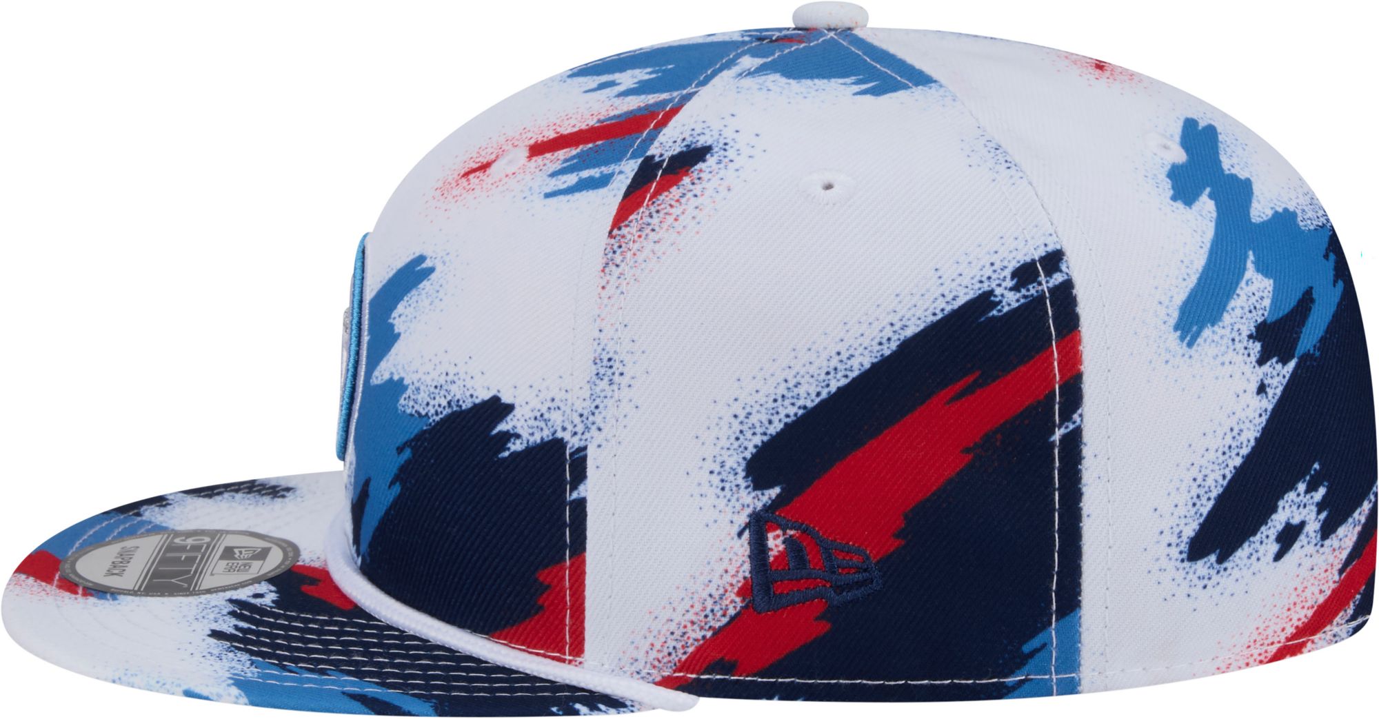 New Era Adult Tennessee Titans Paint Blue  9fifty Adjustable Hat product image