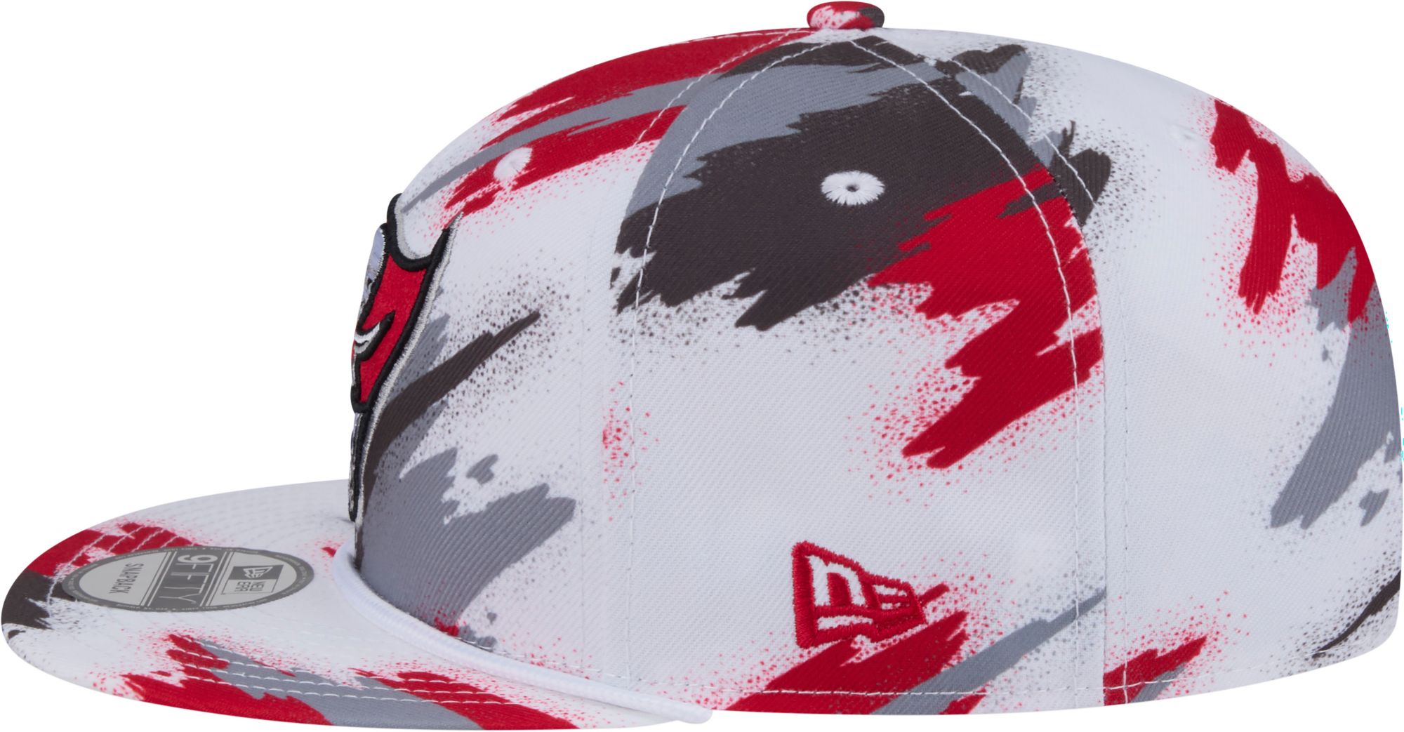 New Era Adult Tampa Bay Buccaneers Paint Red  9fifty Adjustable Hat product image