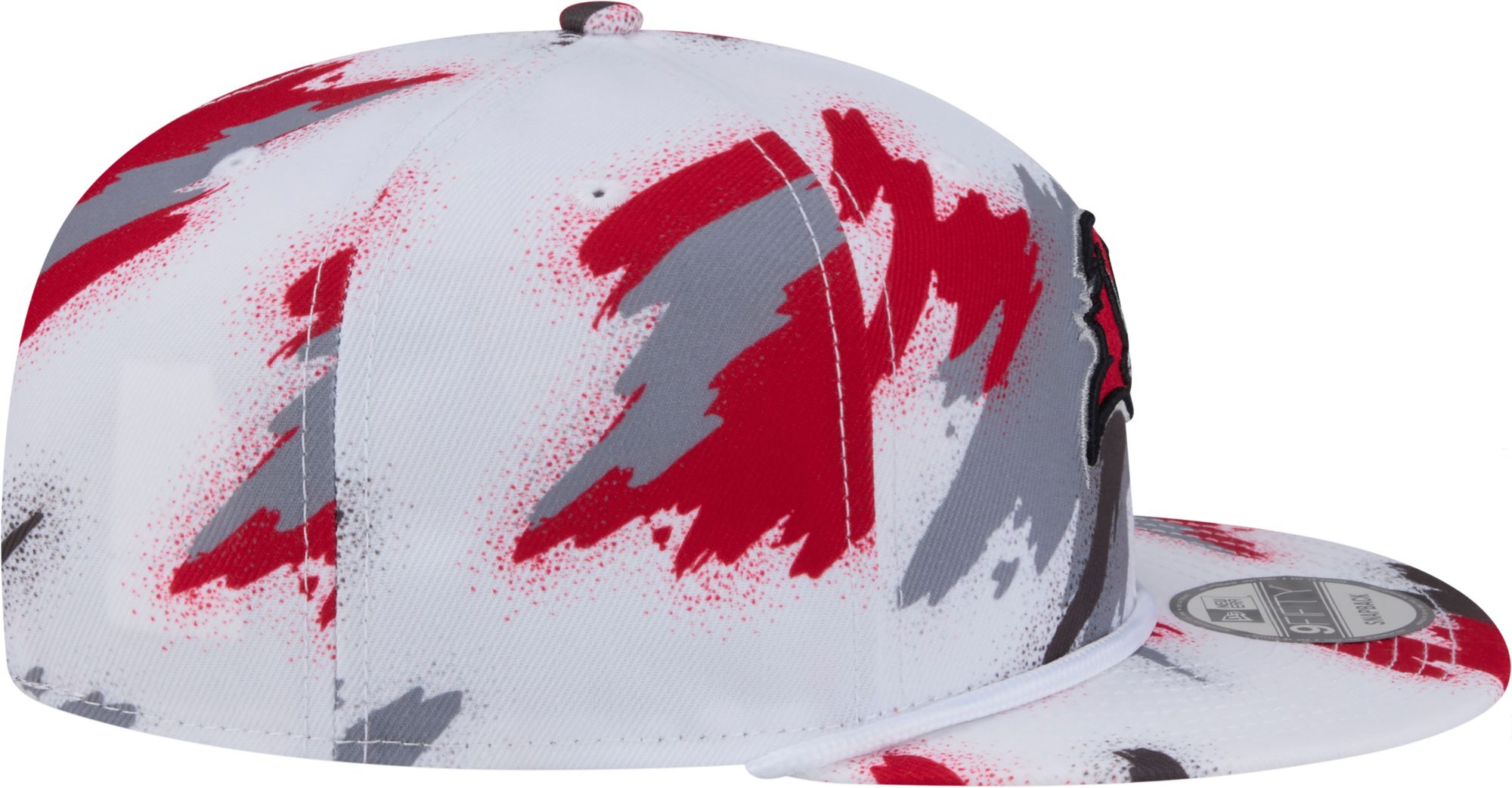 New Era Adult Tampa Bay Buccaneers Paint Red  9fifty Adjustable Hat product image