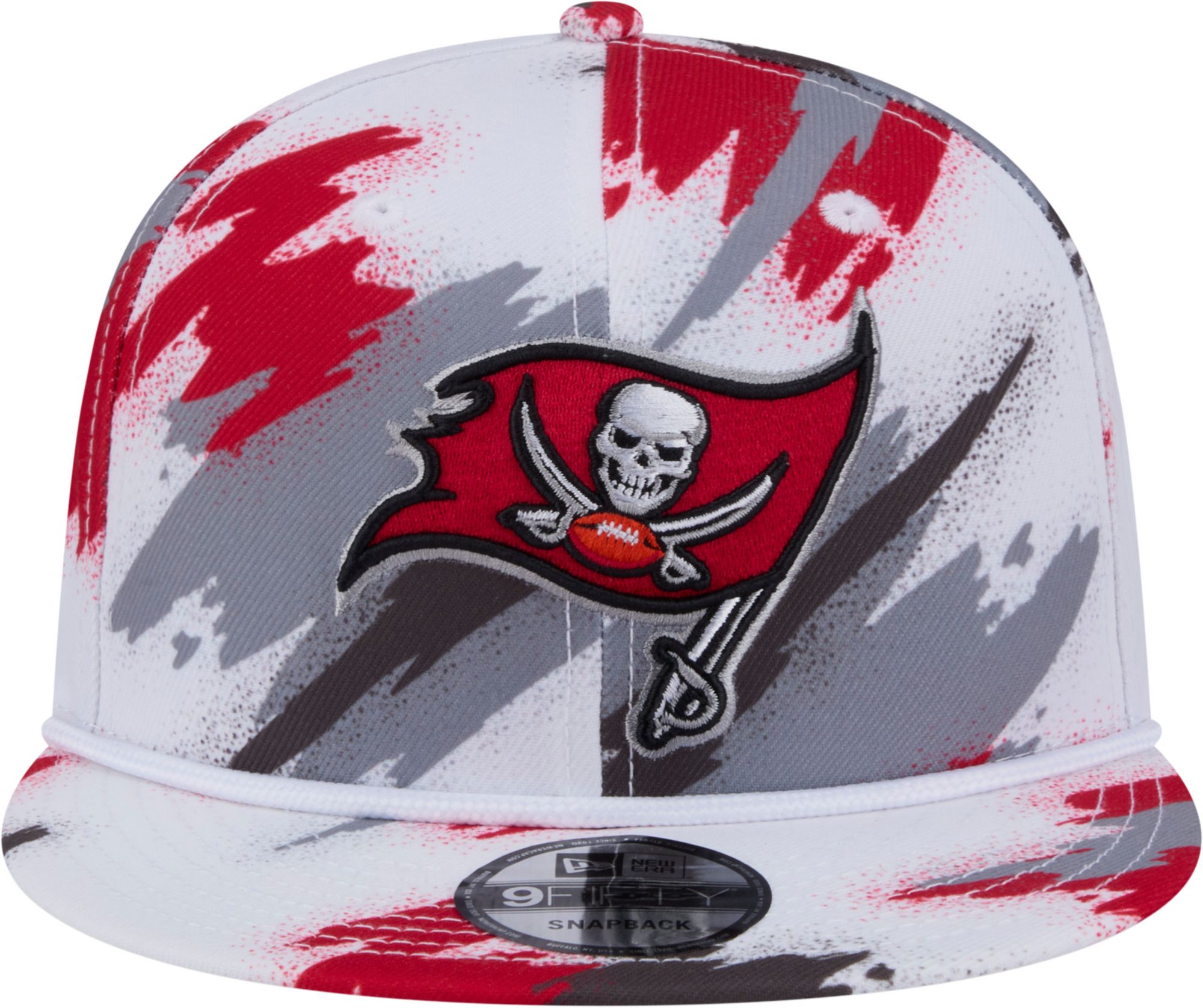 New Era Adult Tampa Bay Buccaneers Paint Red  9fifty Adjustable Hat product image