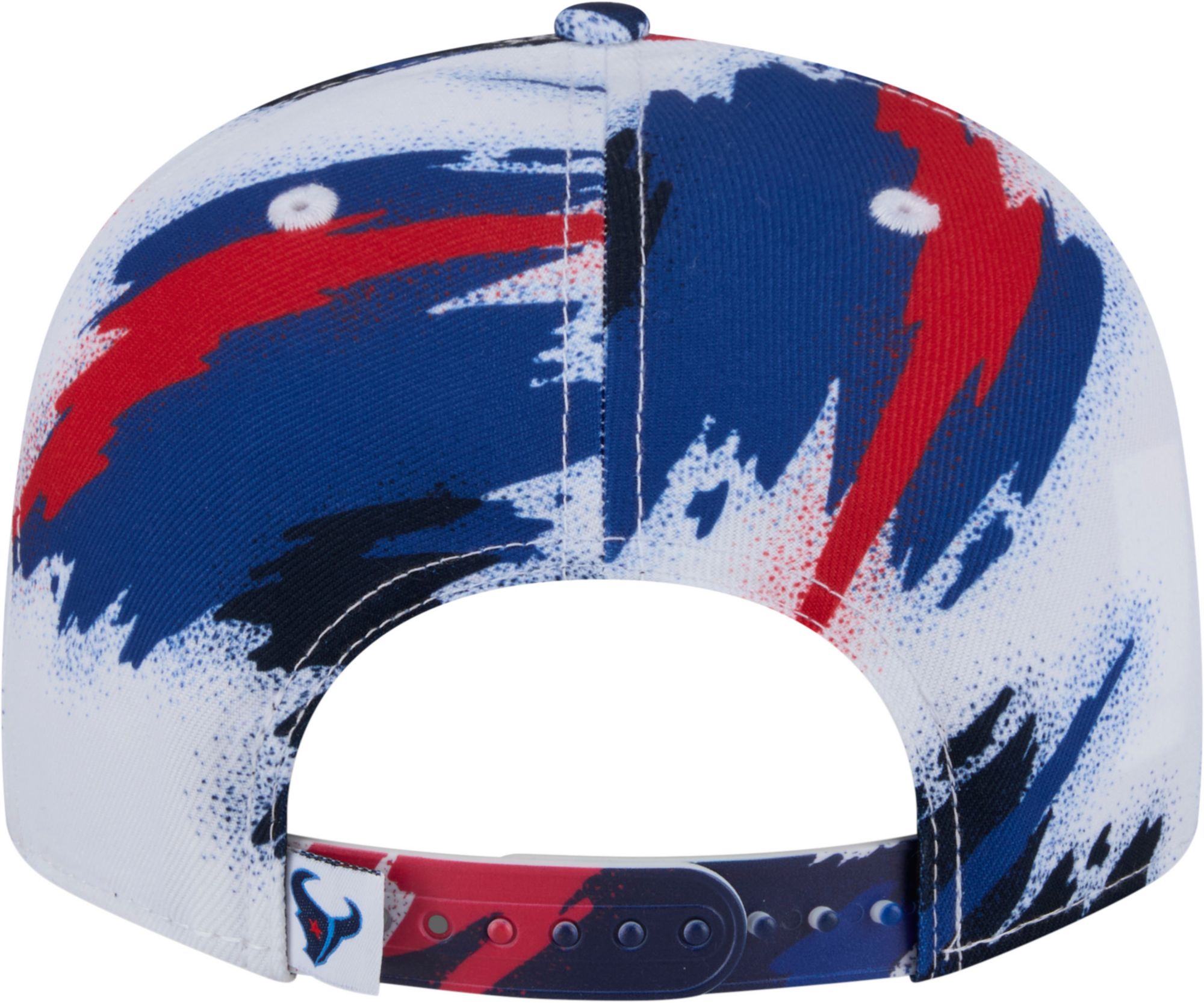 New Era Adult Houston Texans Paint H Navy  9fifty Adjustable Hat product image