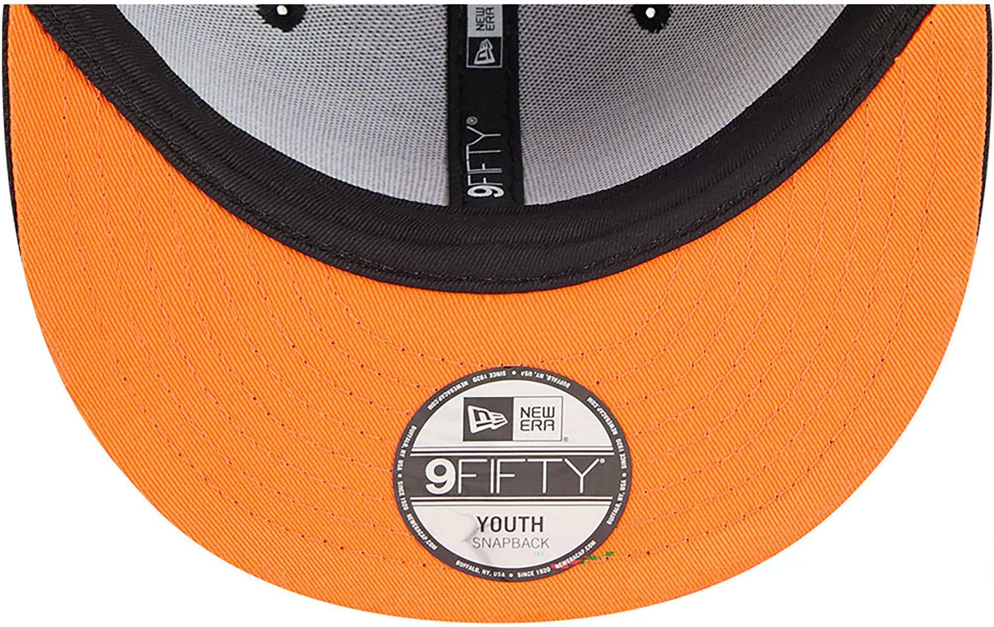 New Era Youth Denver Broncos Black Flame 9Fifty Adjustable Hat product image