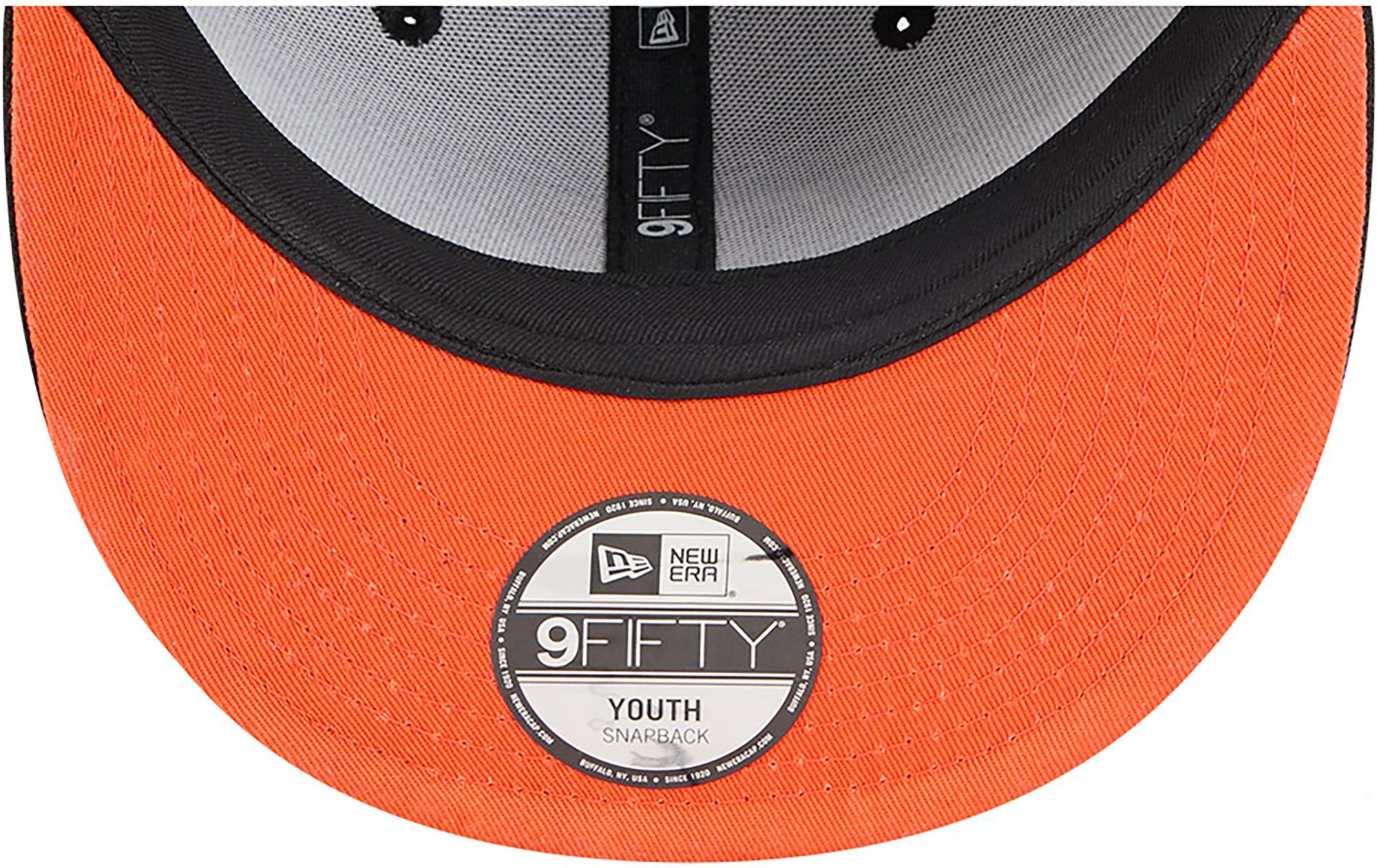 New Era Youth Cincinnati Bengals Black Flame 9Fifty Adjustable Hat product image