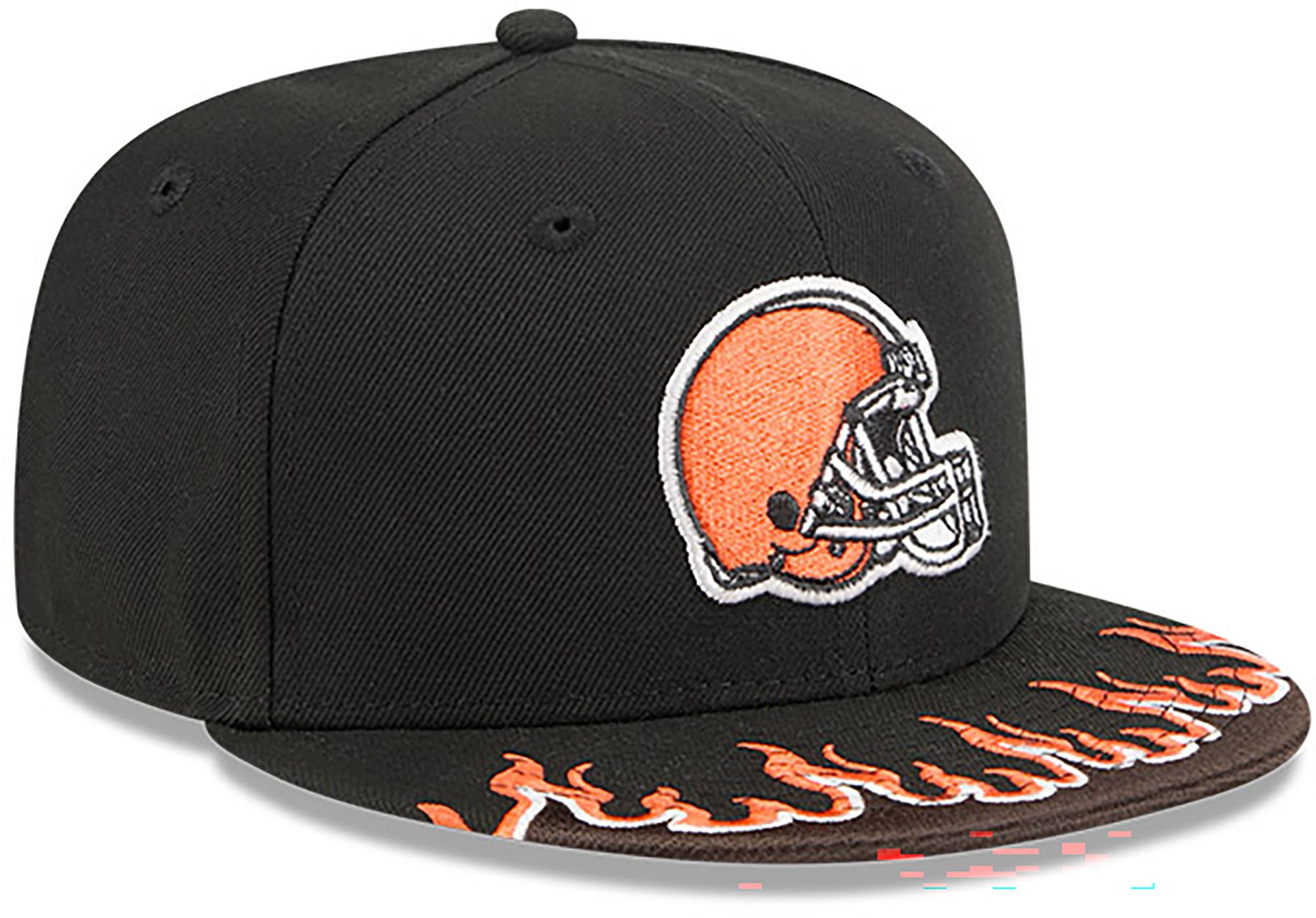 New Era Youth Cleveland Browns Black Flame 9Fifty Adjustable Hat product image