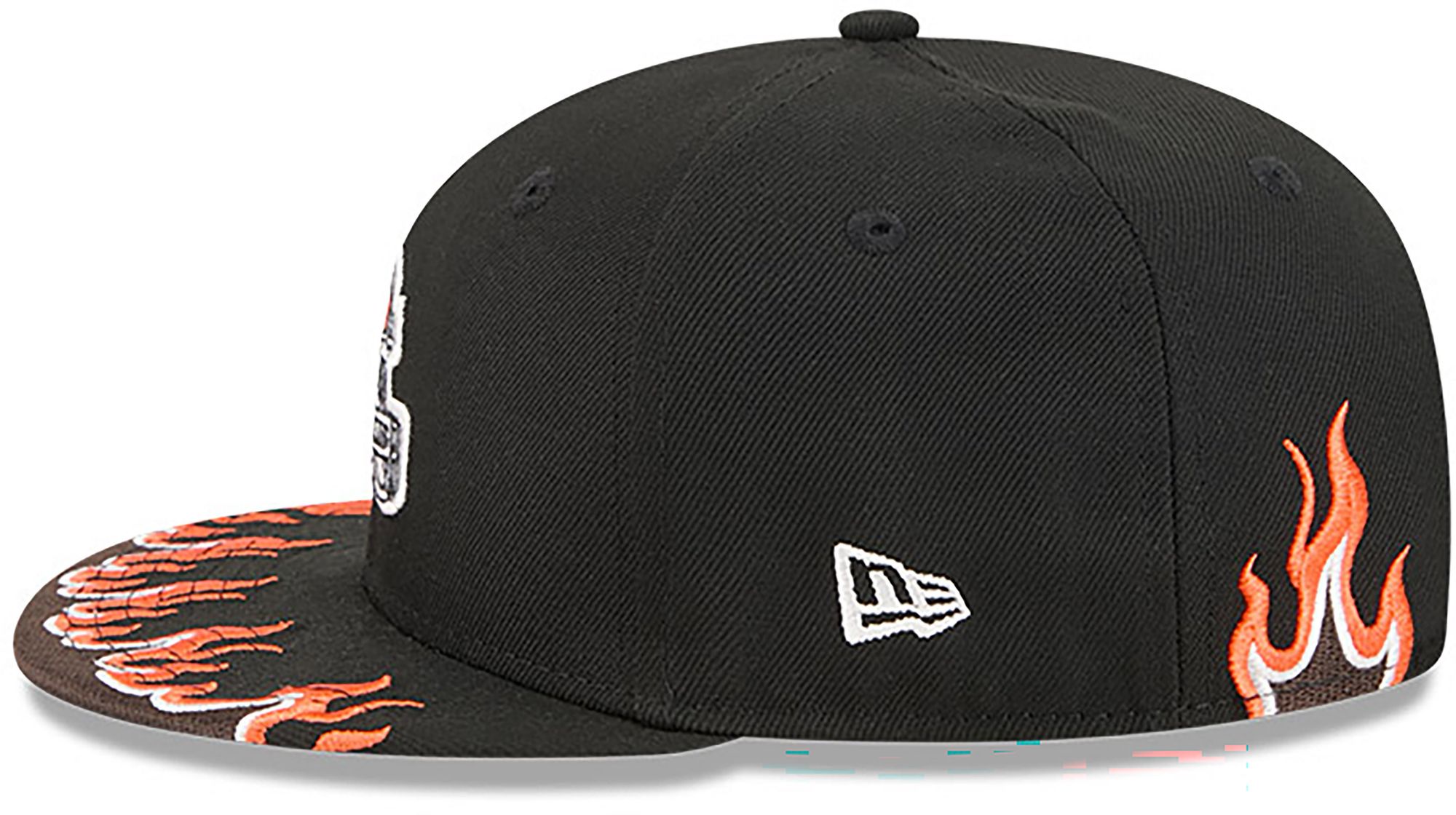 New Era Youth Cleveland Browns Black Flame 9Fifty Adjustable Hat product image