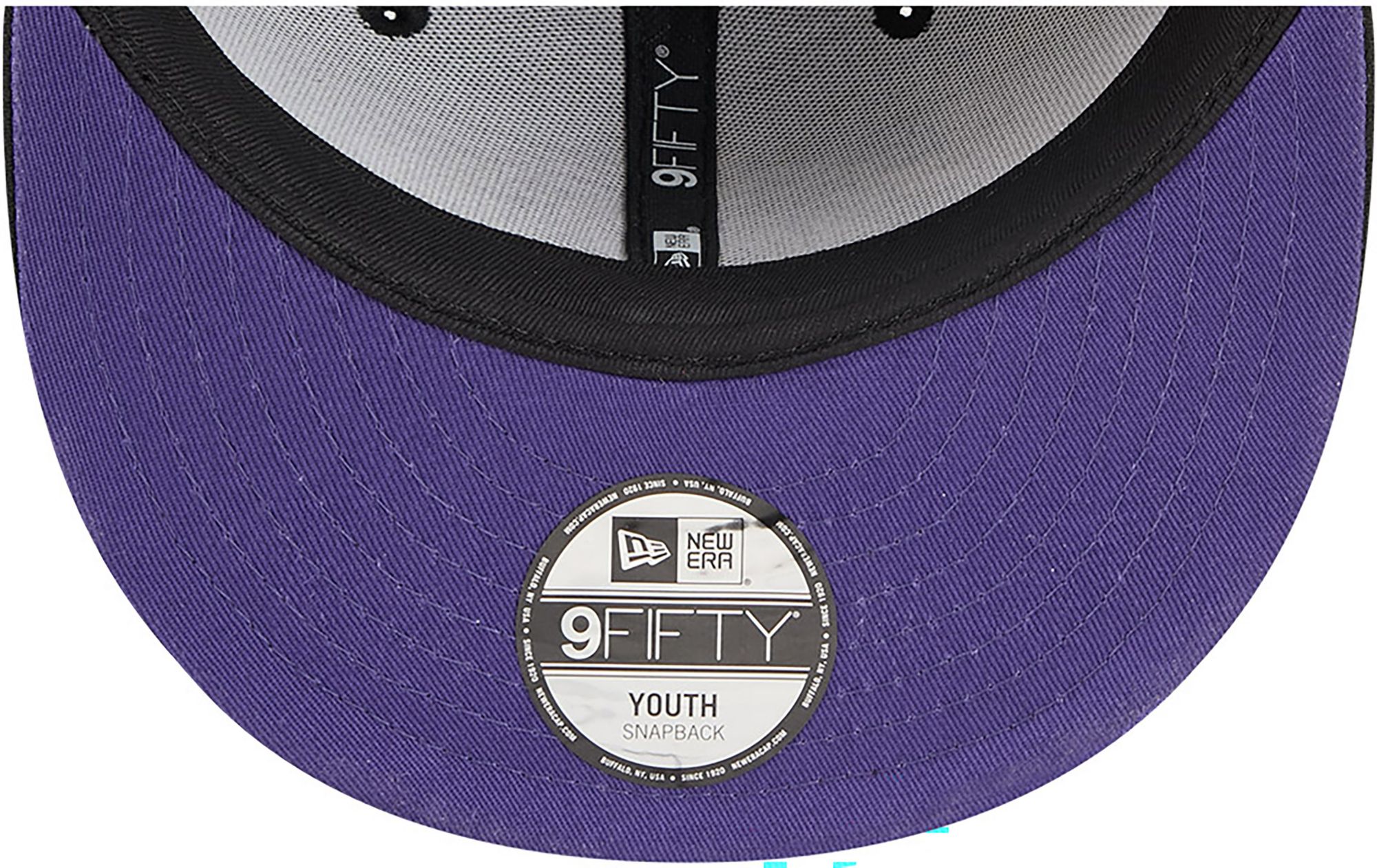 New Era Youth Baltimore Ravens Black Flame 9Fifty Adjustable Hat product image