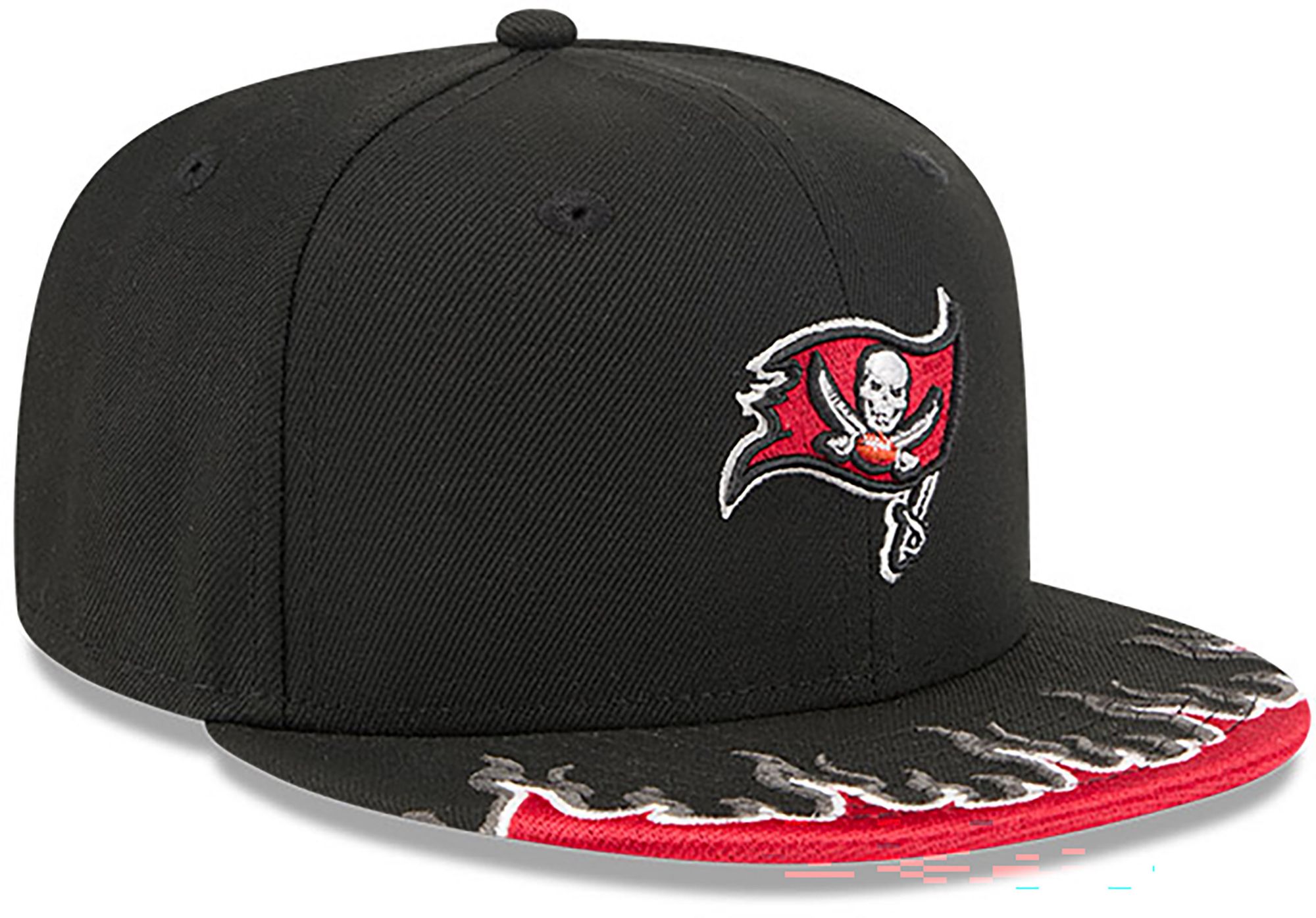 New Era Youth Tampa Bay Buccaneers Black Flame 9Fifty Adjustable Hat product image