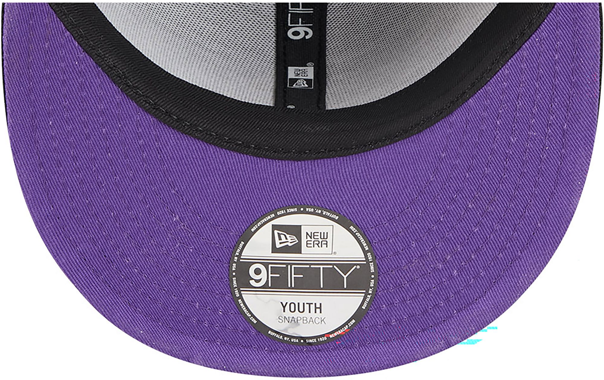 New Era Youth Minnesota Vikings Black Flame 9Fifty Adjustable Hat product image