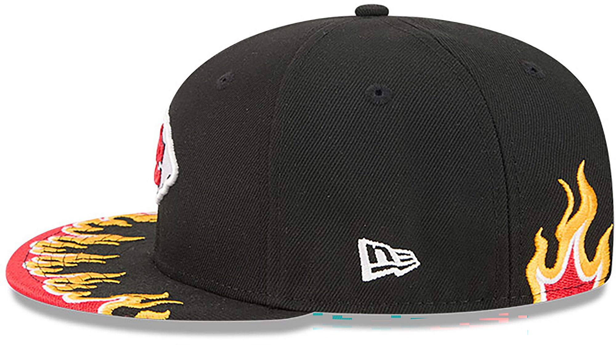 New Era Youth Kansas City Chiefs Black Flame 9Fifty Adjustable Hat product image
