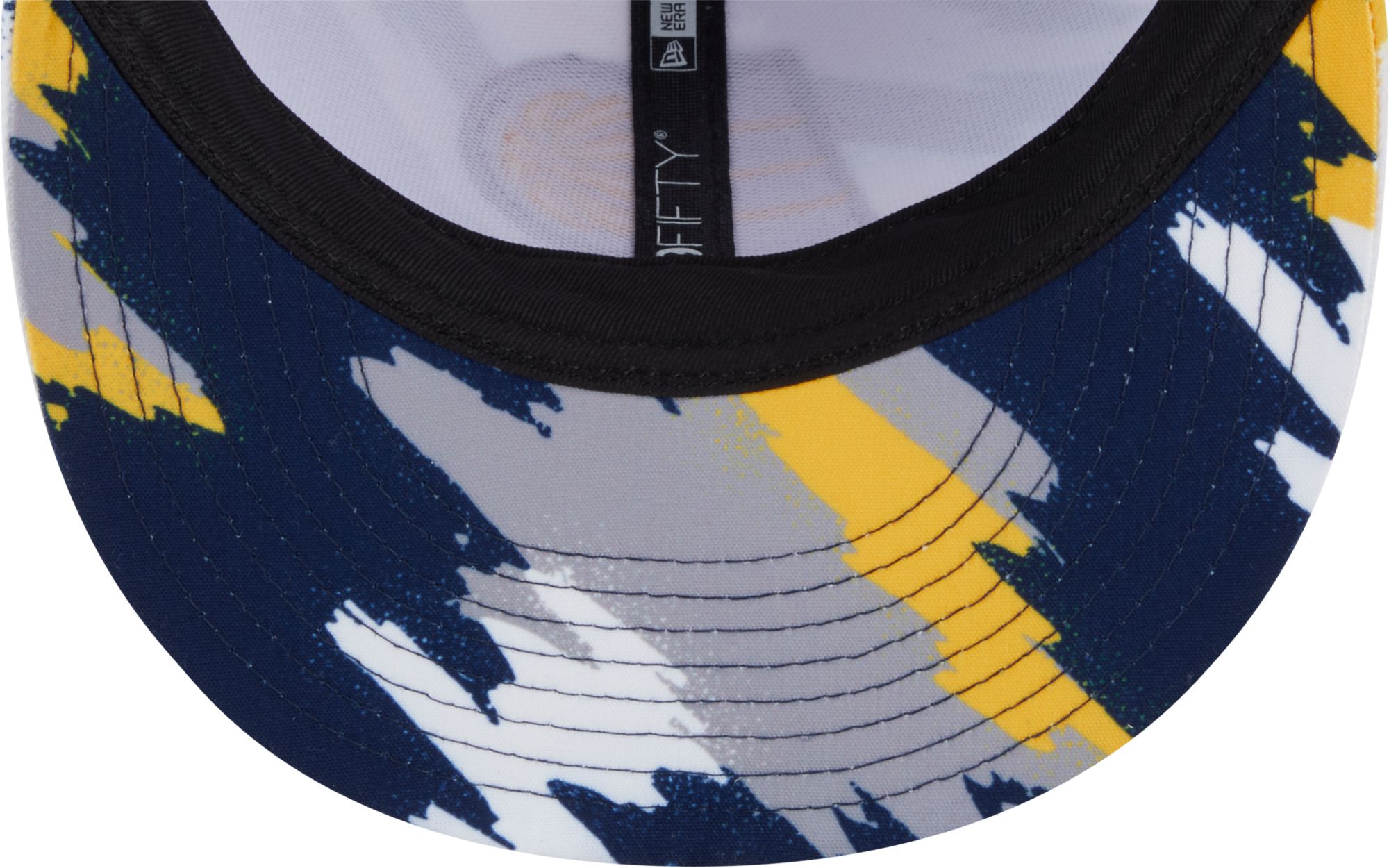 New Era Youth Indiana Pacers White Paint 9Fifty A-Frame Adjustable Hat product image