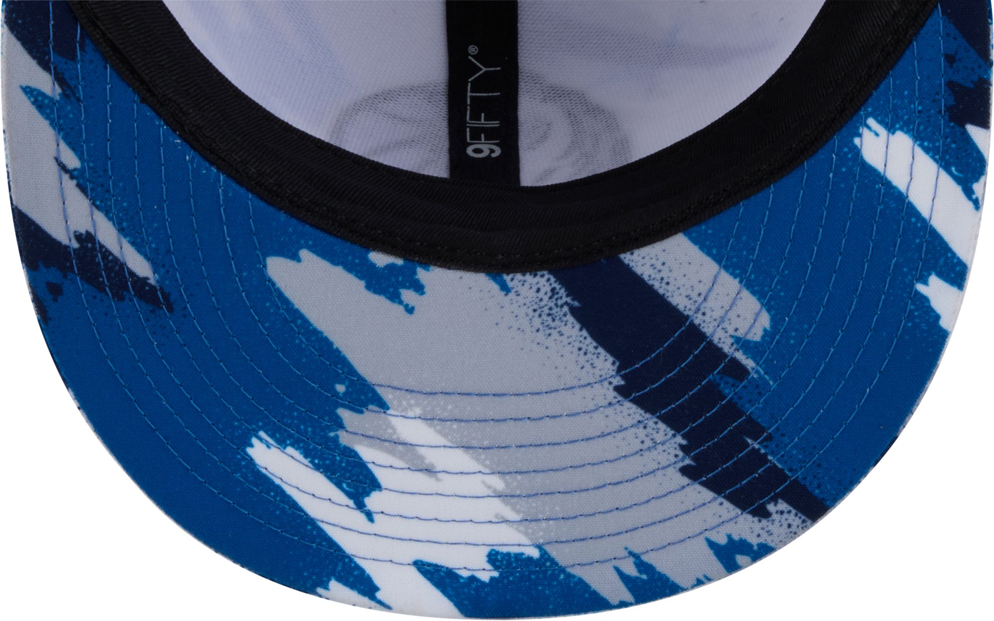 New Era Youth Dallas Mavericks White Paint 9Fifty A-Frame Adjustable Hat product image