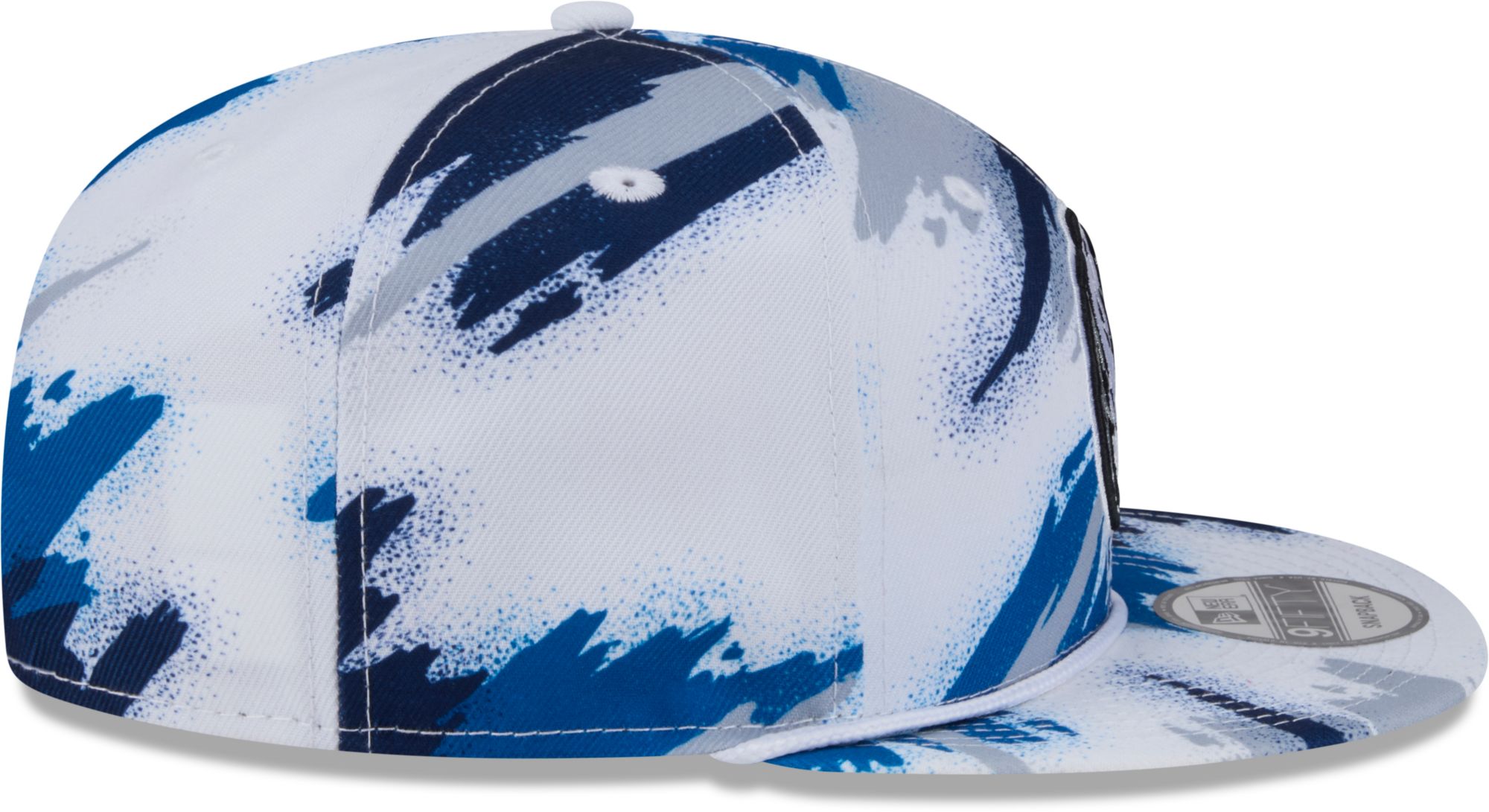 New Era Youth Dallas Mavericks White Paint 9Fifty A-Frame Adjustable Hat product image