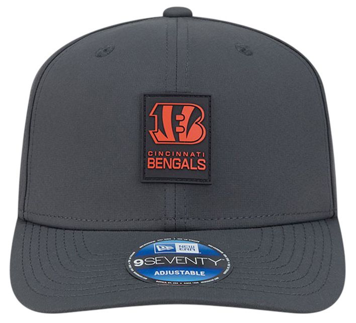 New Era Adult Cincinnati Bengals Charcoal Sideline 9Seventy Adjustable Stretch-Snap Hat product image