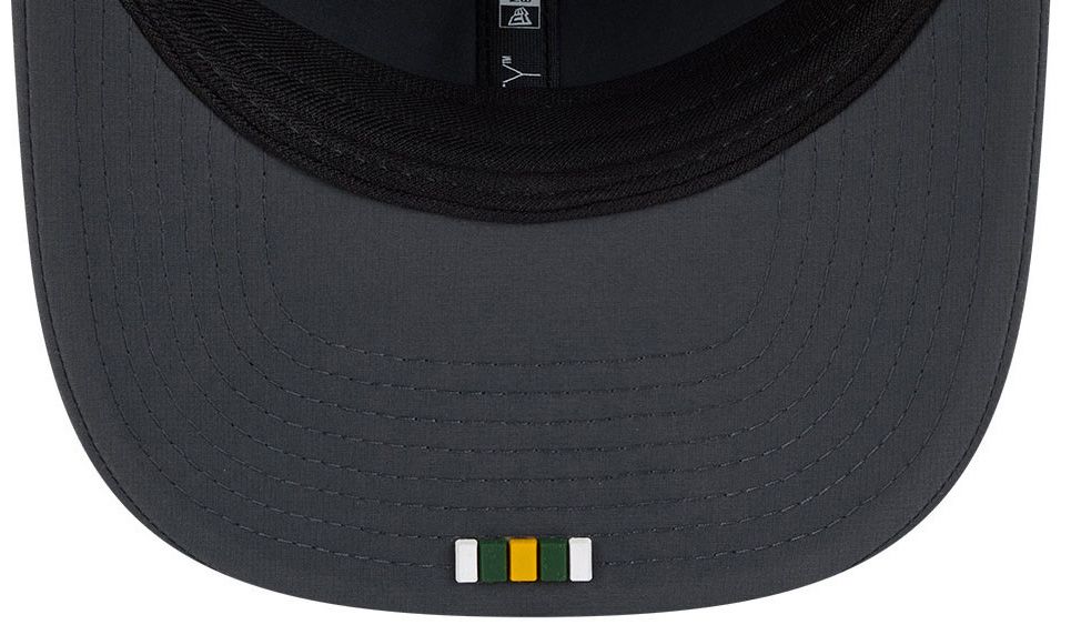 New Era Adult Green Bay Packers Charcoal Sideline 9Seventy Adjustable Stretch-Snap Hat product image