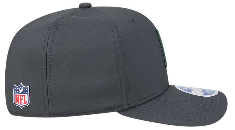 New Era Adult Green Bay Packers Charcoal Sideline 9Seventy Adjustable Stretch-Snap Hat product image
