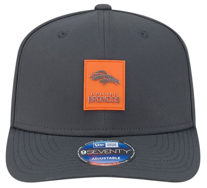 New Era Adult Denver Broncos Charcoal Sideline 9Seventy Adjustable Stretch-Snap Hat product image