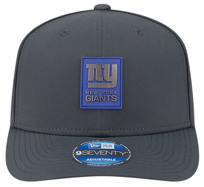 New Era Adult New York Giants Charcoal Sideline 9Seventy Adjustable Stretch-Snap Hat product image