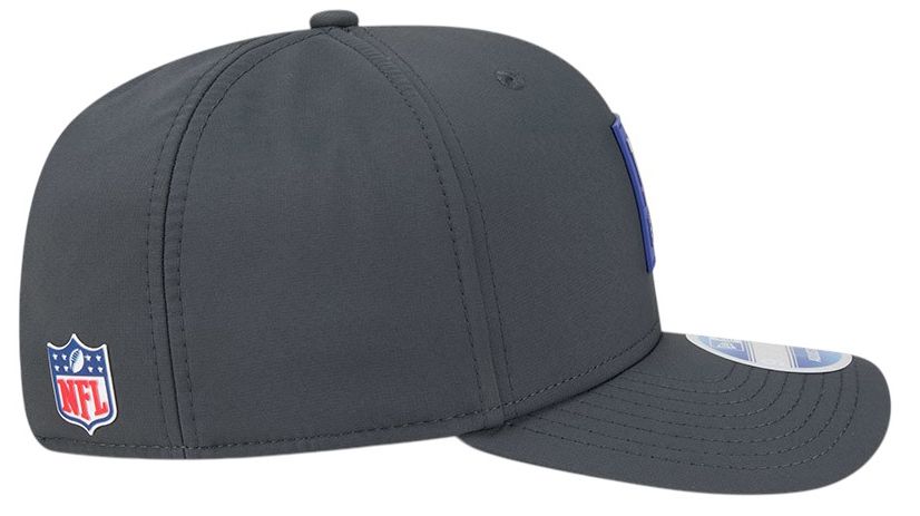 New Era Adult New York Giants Charcoal Sideline 9Seventy Adjustable Stretch-Snap Hat product image