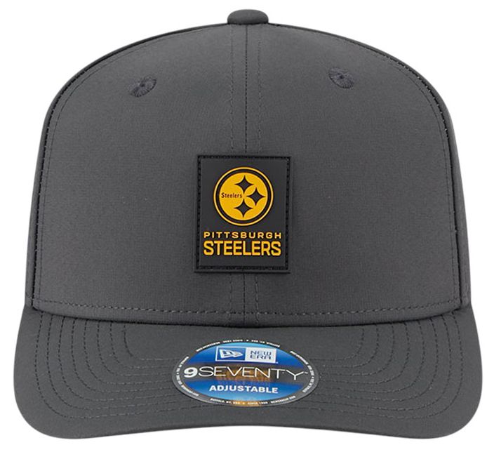 New Era Adult Pittsburgh Steelers Charcoal Sideline 9Seventy Adjustable Stretch-Snap Hat product image