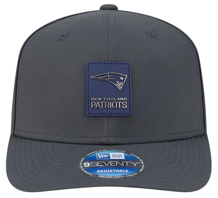 New Era Adult New England Patriots Charcoal Sideline 9Seventy Adjustable Stretch-Snap Hat product image
