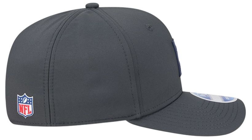 New Era Adult New England Patriots Charcoal Sideline 9Seventy Adjustable Stretch-Snap Hat product image