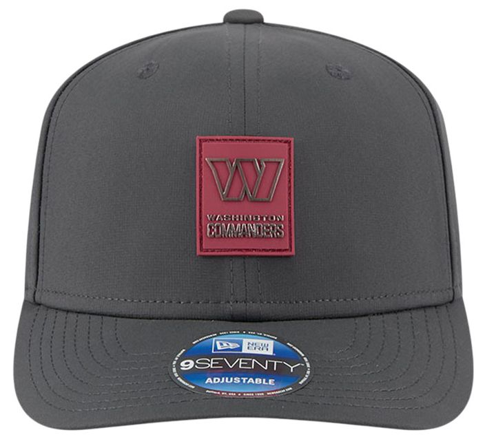 New Era Adult Washington Commanders Charcoal Sideline 9Seventy Adjustable Stretch-Snap Hat product image