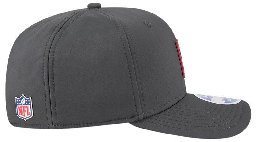 New Era Adult Washington Commanders Charcoal Sideline 9Seventy Adjustable Stretch-Snap Hat product image