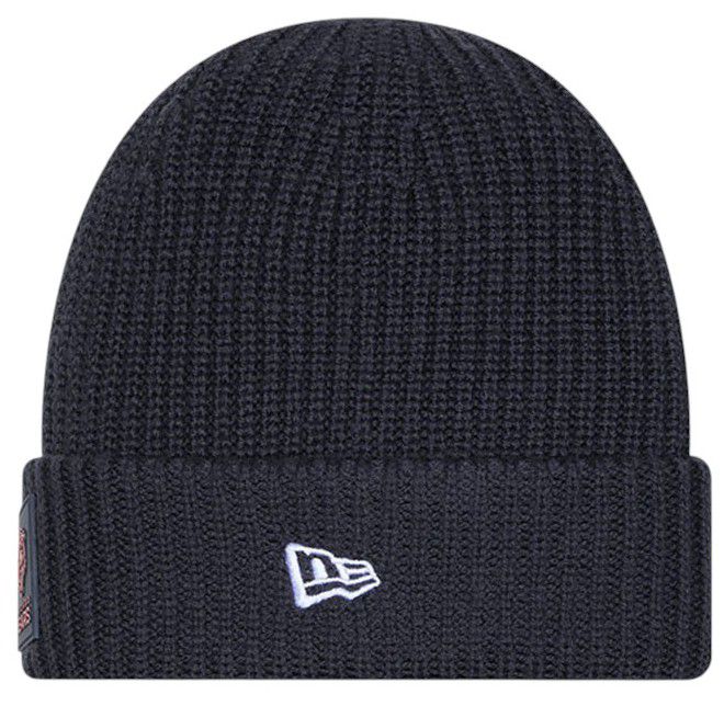 New Era Adult Chicago Bears Charcoal Sideline Cuffed Knit Beanie product image