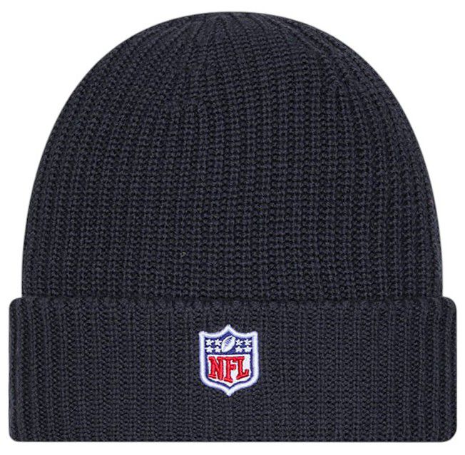 New Era Adult Green Bay Packers Charcoal Sideline Cuffed Knit Beanie product image